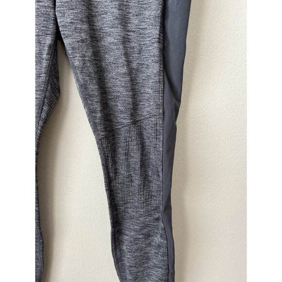 Athleta  Excursion Hybrid Tight Womens Medium Grey Heather High Waist Pockets - Picture 8 of 11